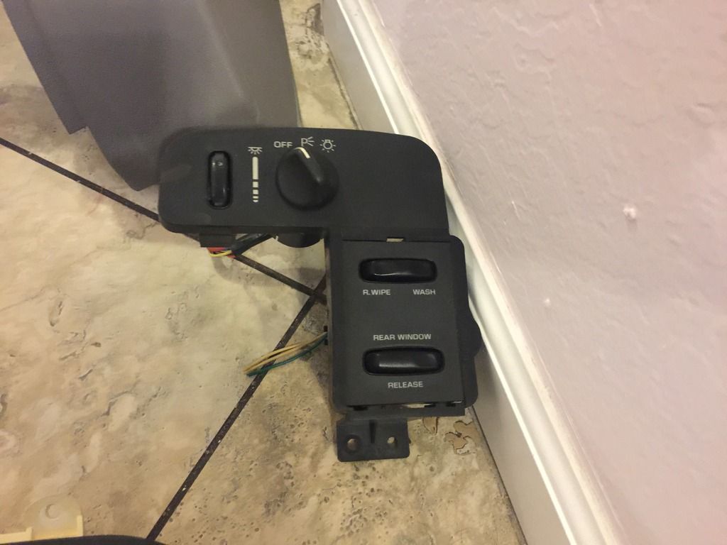 9496 Caprice Wagon Rear Door Panels and Headlight Switch Chevy